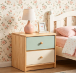 Macaron Color Block Children's Bedside Table